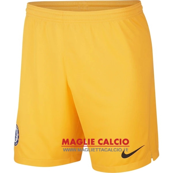 pantaloncini portiere chelsea 2019-2020 giallo