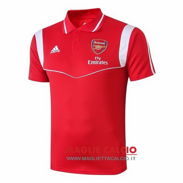 arsenal rosso bianco magliette polo nuova 2019-2020