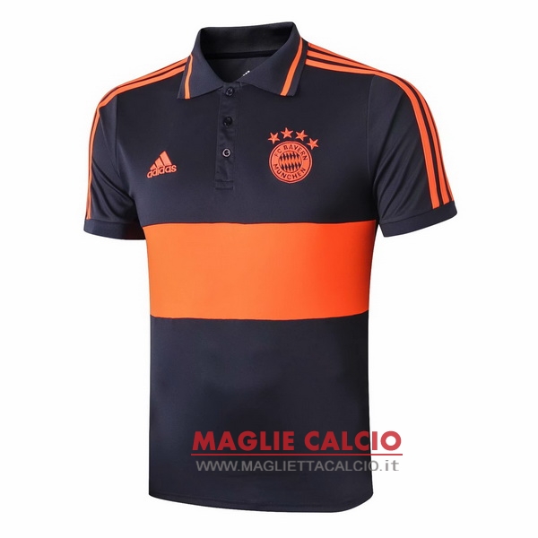 bayern munich arancione blu magliette polo nuova 2019-2020