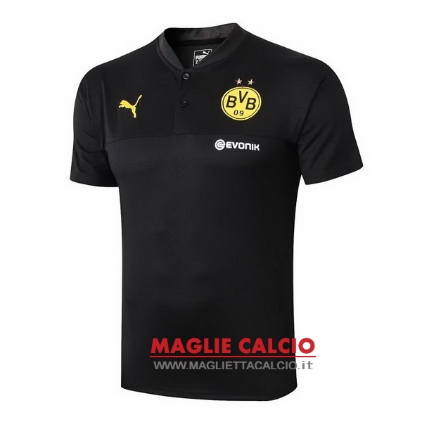 borussia dortmund nero giallo magliette polo nuova 2019-2020