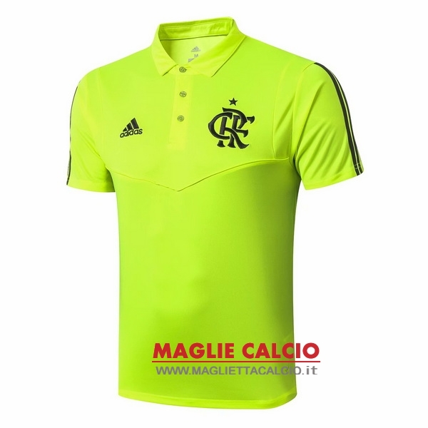 flamengo verde fluorescente magliette polo nuova 2019-2020