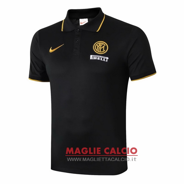 inter de milan giallo nero magliette polo nuova 2019-2020