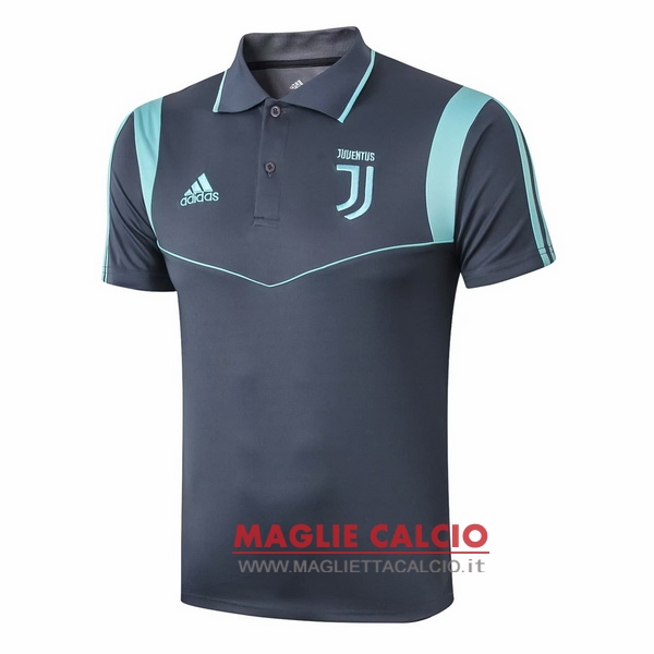 juventus grigio blu magliette polo nuova 2019-2020