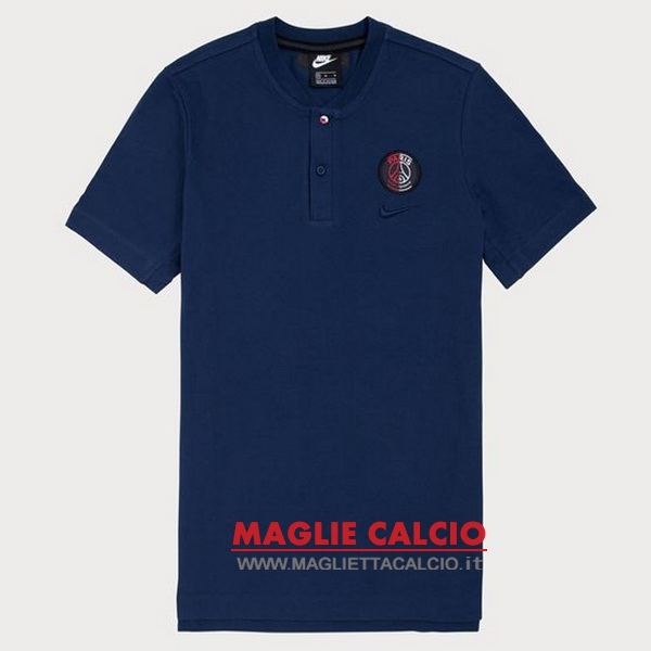 paris saint germain blu navy magliette polo nuova 2019-2020