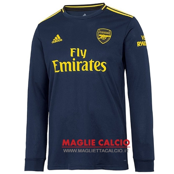 nuova terza magliette arsenal mancia lunga 2019-2020