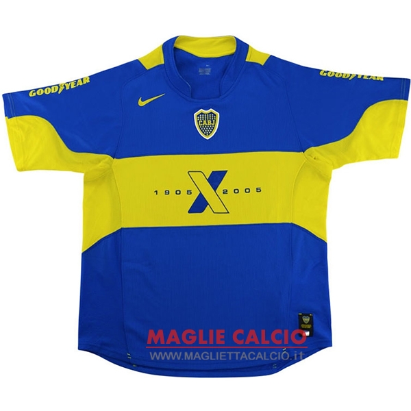 nuova prima magliette boca juniors retro 2005