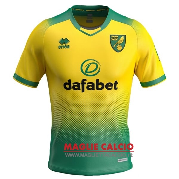 nuova prima magliette norwich city 2019-2020