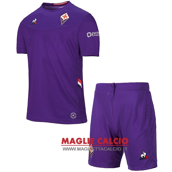 nuova prima maglietta fiorentina set completo bambino 2019-2020