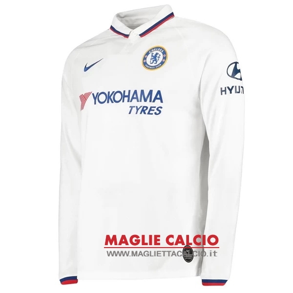 nuova seconda divisione magliette manica lunga chelsea 2019-2020