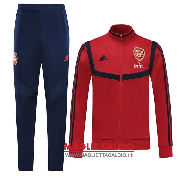 nuova arsenal insieme completo blu rosso nero giacca 2019-2020