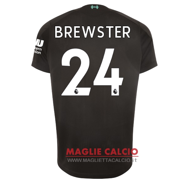 nuova maglietta liverpool 2019-2020 brewster 24 terza