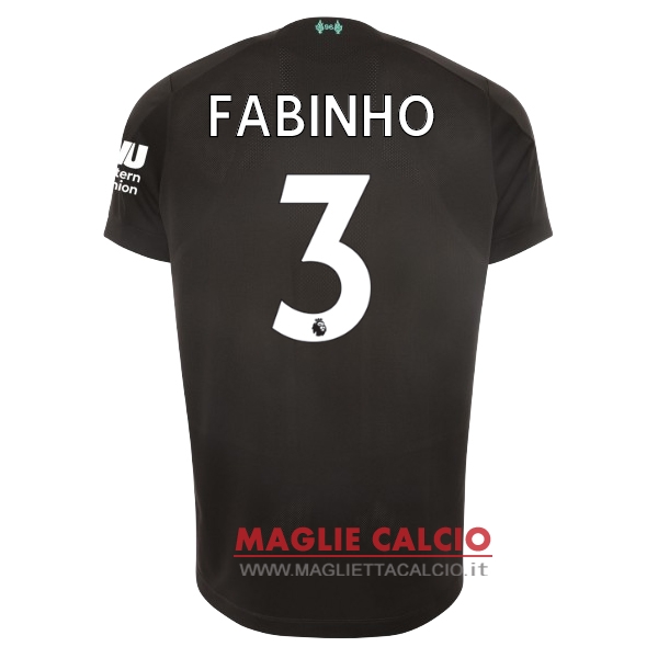 nuova maglietta liverpool 2019-2020 fabinho 3 terza