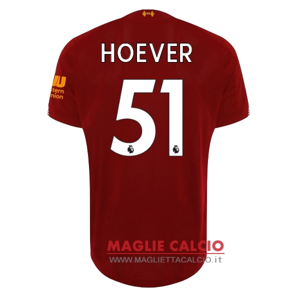 nuova maglietta liverpool 2019-2020 hoever 51 prima