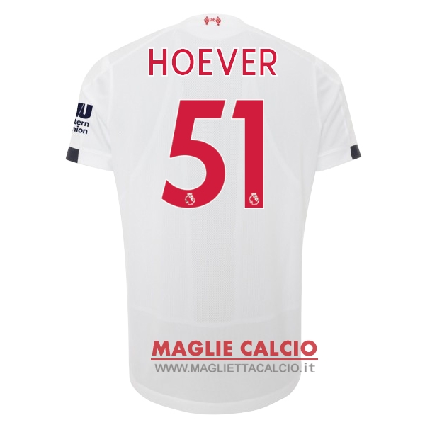 nuova maglietta liverpool 2019-2020 hoever 51 seconda