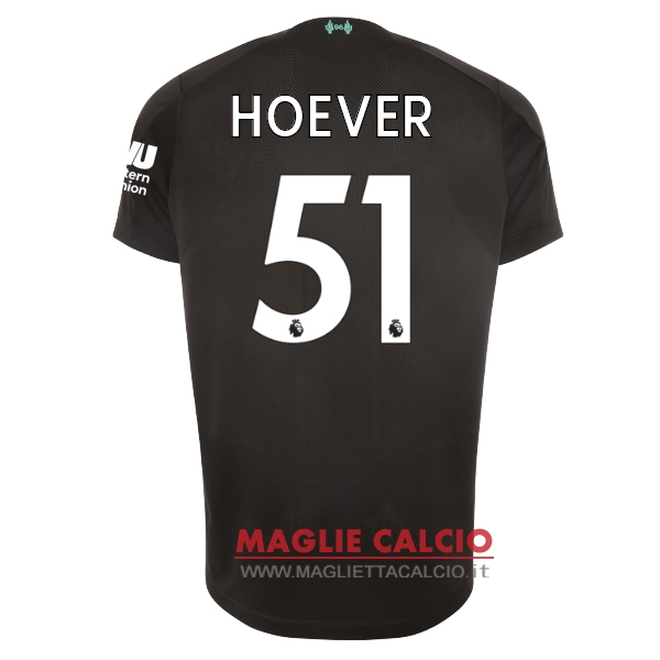 nuova maglietta liverpool 2019-2020 hoever 51 terza