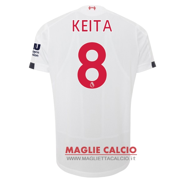 nuova maglietta liverpool 2019-2020 keita 8 seconda