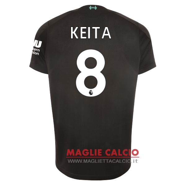 nuova maglietta liverpool 2019-2020 keita 8 terza