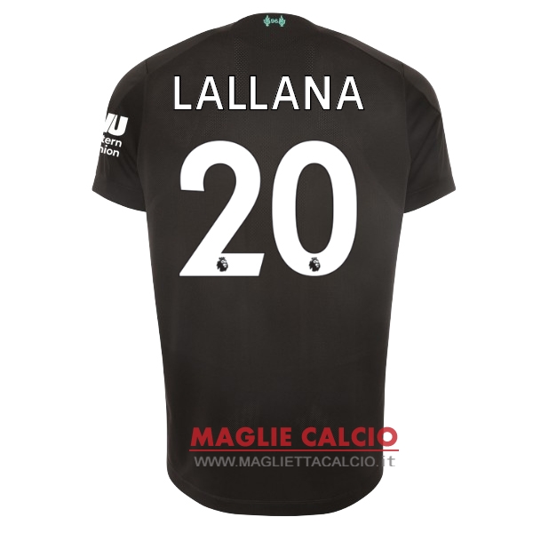 nuova maglietta liverpool 2019-2020 lallana 20 terza