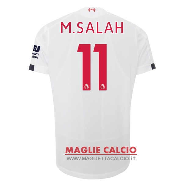 nuova maglietta liverpool 2019-2020 m.salah 11 seconda