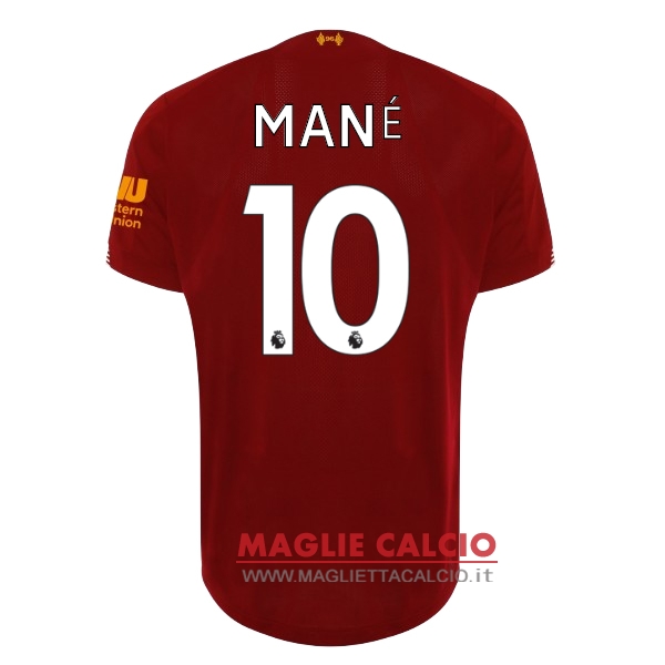 nuova maglietta liverpool 2019-2020 mane 10 prima