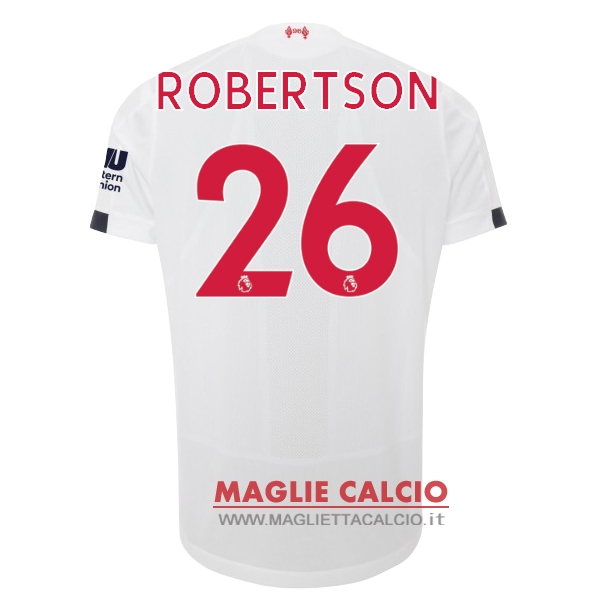 nuova maglietta liverpool 2019-2020 robertson 26 seconda