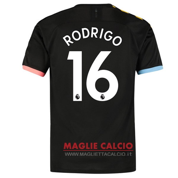 nuova maglietta manchester city 2019-2020 rodrigo 16 seconda