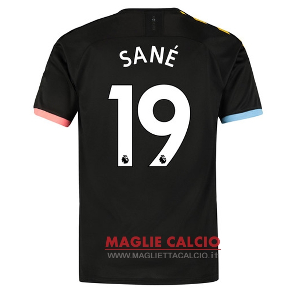 nuova maglietta manchester city 2019-2020 sane 19 seconda