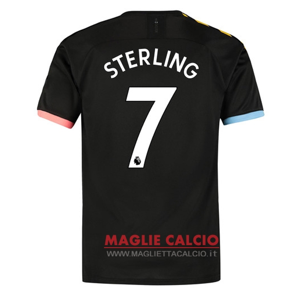 nuova maglietta manchester city 2019-2020 sterling 7 seconda