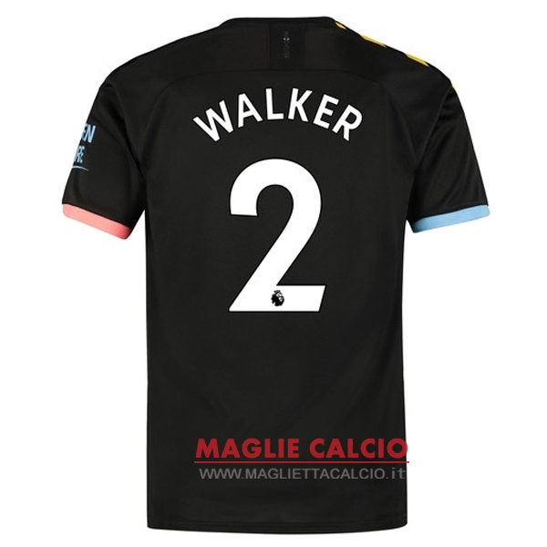 nuova maglietta manchester city 2019-2020 walker 2 seconda