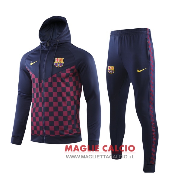 nuova barcelona set completo blu giallo rosso giacca 2019-2020