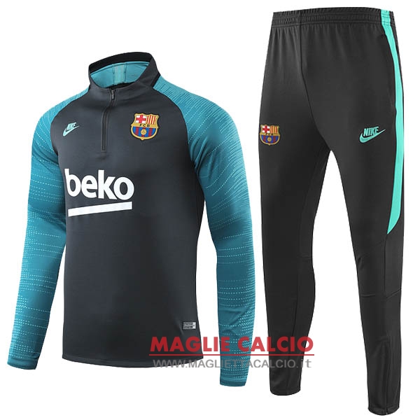 nuova barcelona set completo nero bianco verde giacca 2019-2020