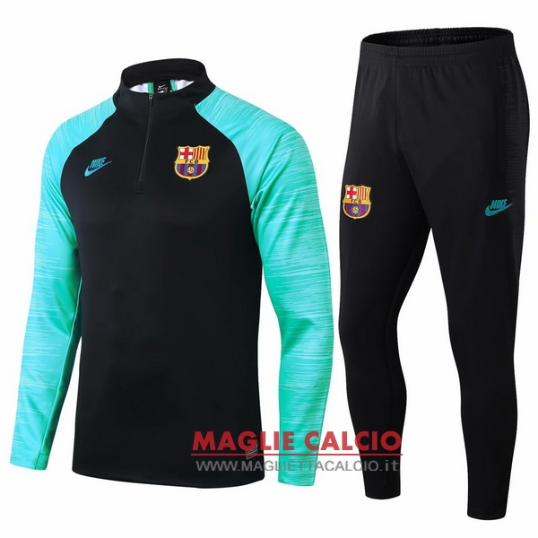 nuova barcelona set completo nero giallo verde giacca 2019-2020