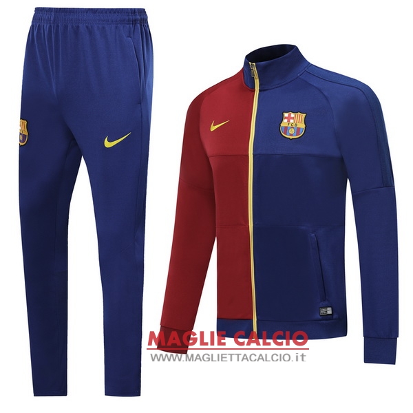 nuova barcelona set completo rosso blu giacca 2019-2020