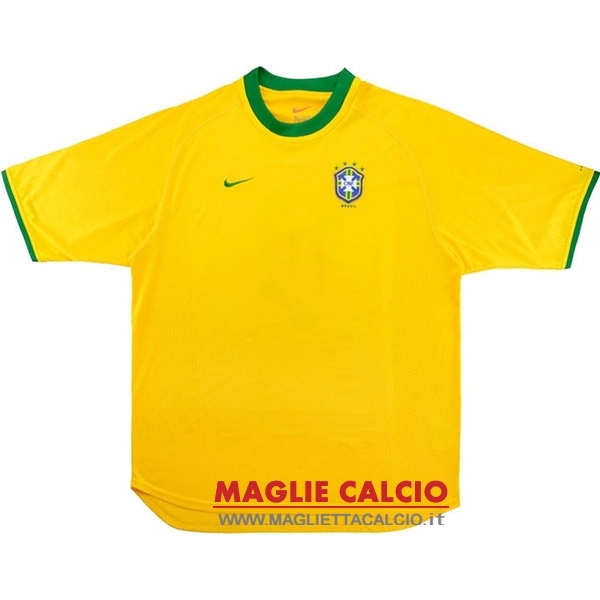 nuova prima magliette brasile retro 2000