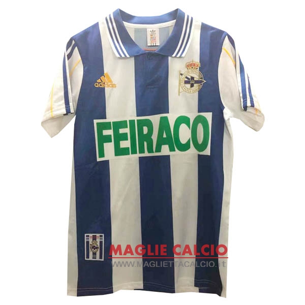 nuova prima magliette deportivo de la coruna retro 1999-2000