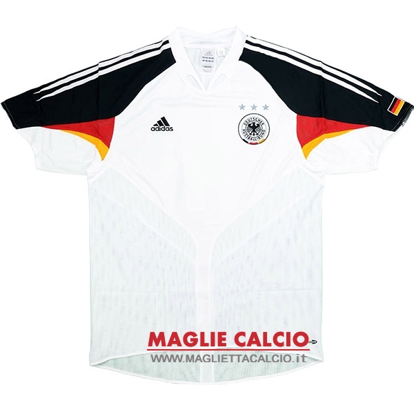 prima magliette nuova alemania retro 2004