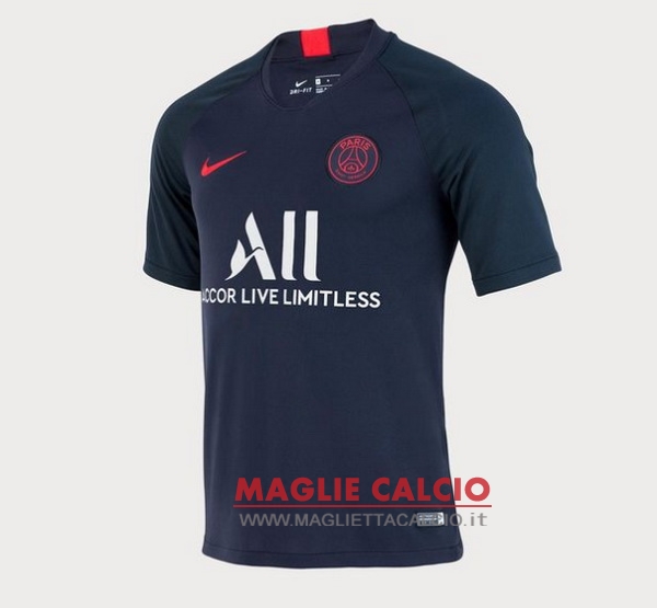 nuova formazione divisione magliette paris saint germain 2019-2020 rosso nero