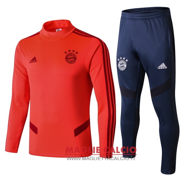 nuova bayern monaco insieme completo rosso giacca 2019-2020