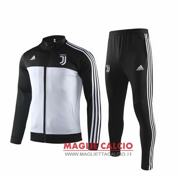 nuova juventus set completo nero bianco giacca 2019-2020