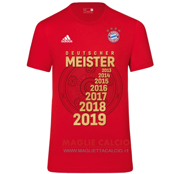 nuova magliette bayern munich formazione 2019-2020 rosso giallo