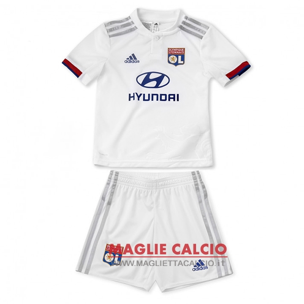 nuova prima magliette lyon set completo bambino 2019-2020