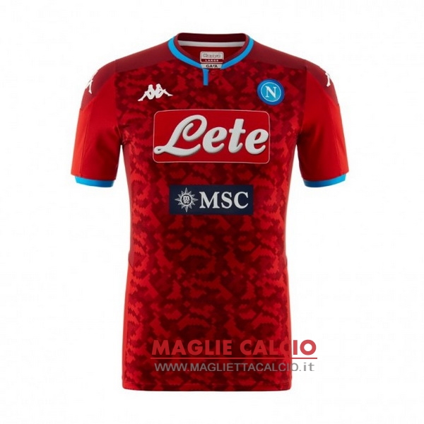 nuova magliette portiere napoli 2019-2020 rosso