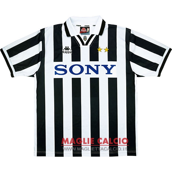 nuova prima magliette juventus retro 1995-1996