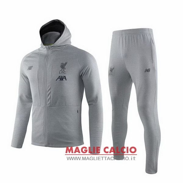 nuova liverpool insieme completo grigio giacca 2019-2020