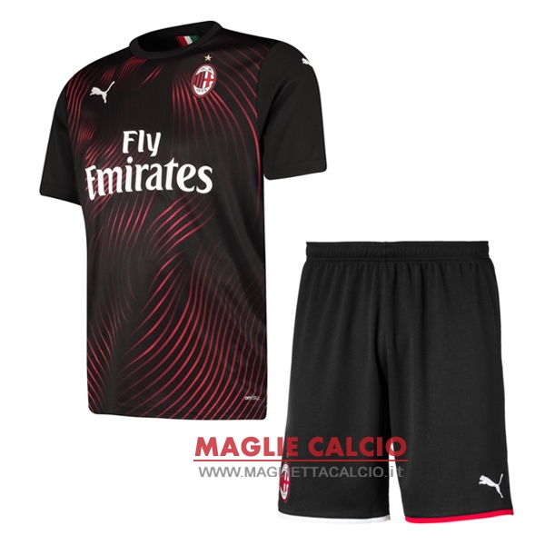 nuova terza magliette ac milan bambino 2019-2020