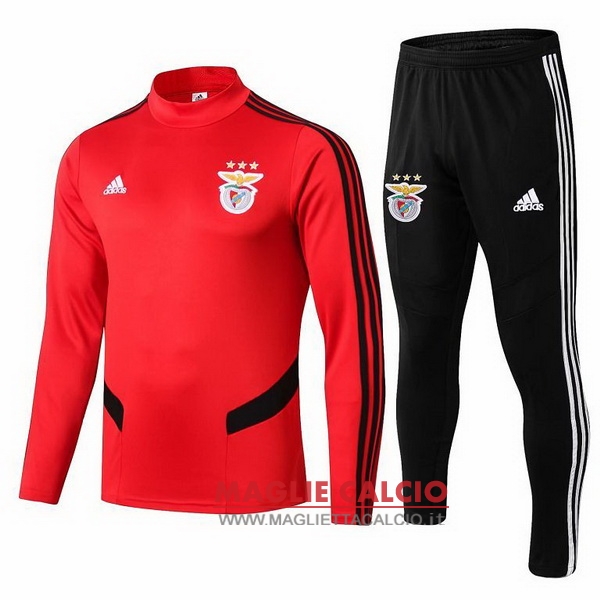 nuova benfica insieme completo rosso giacca 2019-2020