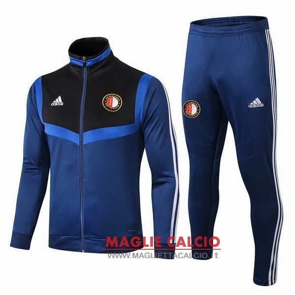 nuova feyenoord rotterdam insieme completo blu giacca 2019-2020