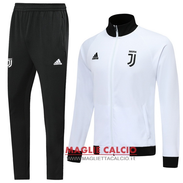 nuova juventus set completo nero bianco giacca 2019-2020
