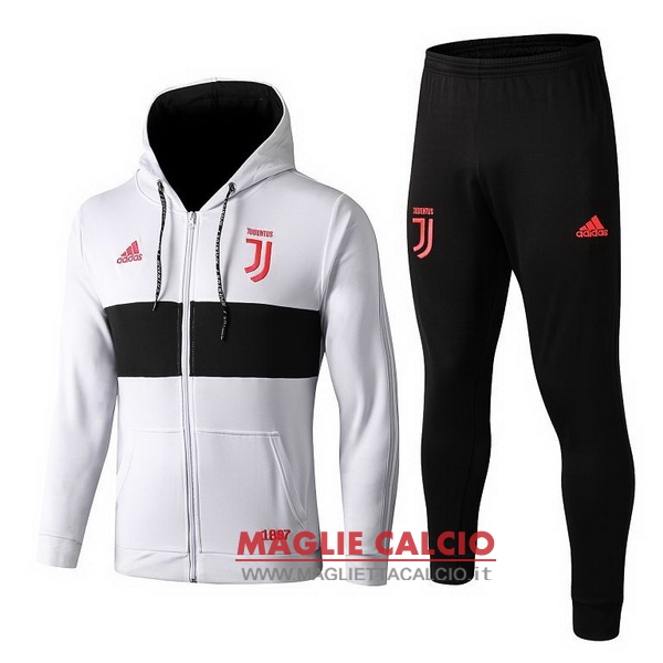 nuova juventus set completo rosa nero bianco giacca 2019-2020