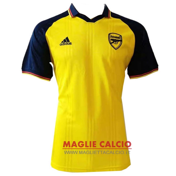 arsenal blu giallo magliette polo nuova 2019-2020